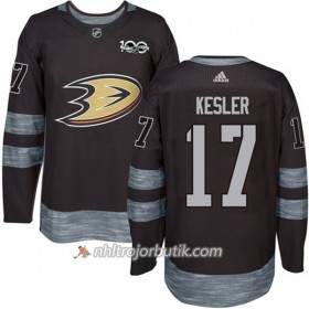 Män Ishockey Anaheim Ducks Tröja Ryan Kesler 17 1917-2017 100th Anniversary Adidas Svart Authentic